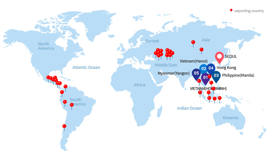 Overseas Branches